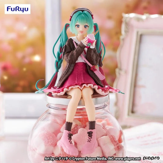Hatsune Miku Noodle Stopper Autumn Date Pink FuRyu