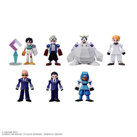 Final Fantasy VII FF7 Rebirth Kuji G Prize Polygon Set of 7 | Square Enix
