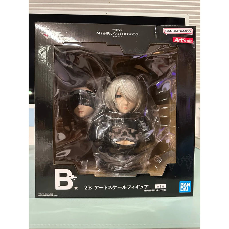 Overview Product Name: NieR:Automata Ver.1.1a – Ichiban Kuji Prize B: YoRHa No. 2 Type B ArtScale Bust Figure  Prize Tier: B Prize in the Ichiban Kuji lottery held in Japan in 2023–24 celebrating NieR:Automata Ver.1.1a