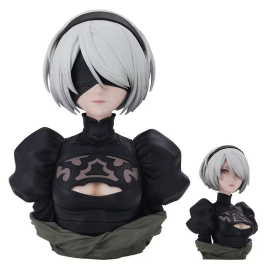 Overview Product Name: NieR:Automata Ver.1.1a – Ichiban Kuji Prize B: YoRHa No. 2 Type B ArtScale Bust Figure  Prize Tier: B Prize in the Ichiban Kuji lottery held in Japan in 2023–24 celebrating NieR:Automata Ver.1.1a